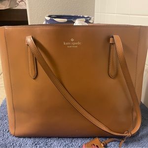 Tan Kate Spade tote
